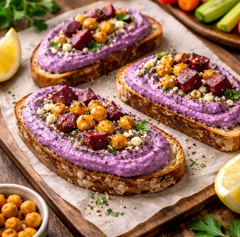 purple sweet potato bread