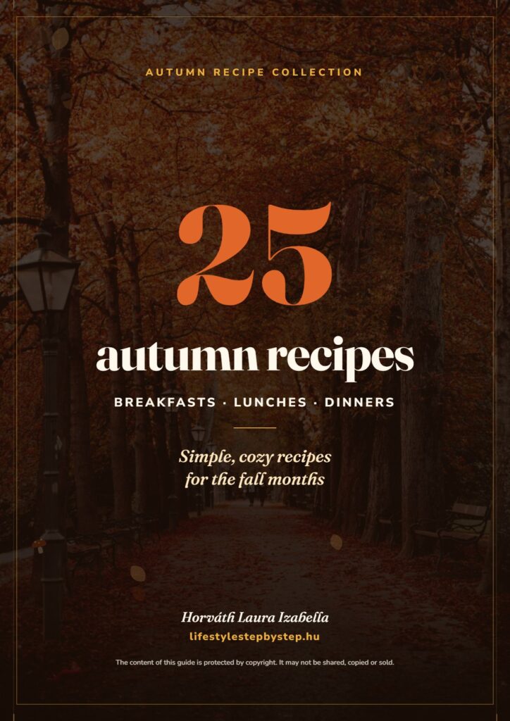 25 Autumn Recipes ebook cover